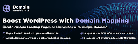 Domain mapping system plugin