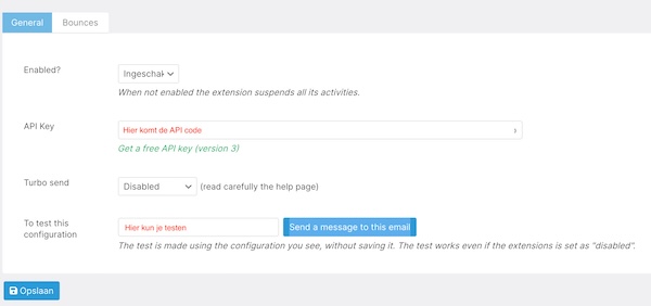 Newsletter Brevo API
