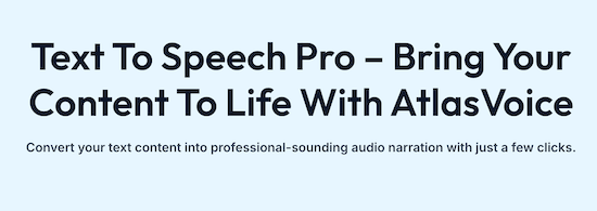 AtlasAiDev Text to Speech