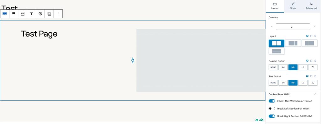 Full-width-with-break-sections-kadence