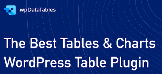 wpDataTables wordpress plugin