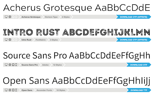 Font Squirrel - Font Generator