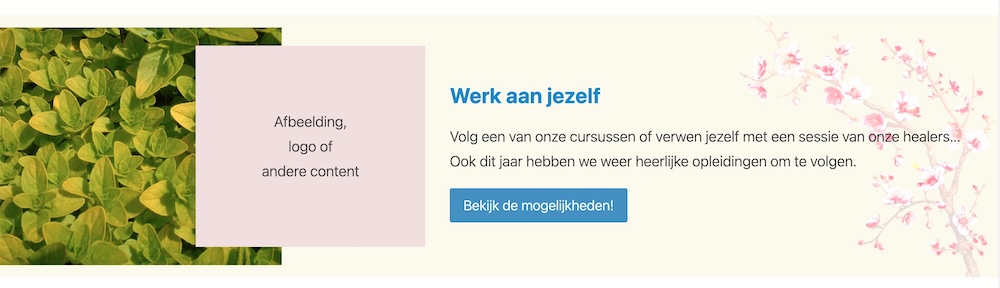 Secties in secties en negatieve margin