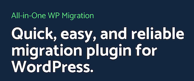 All-in-One WP Migration and Backup
