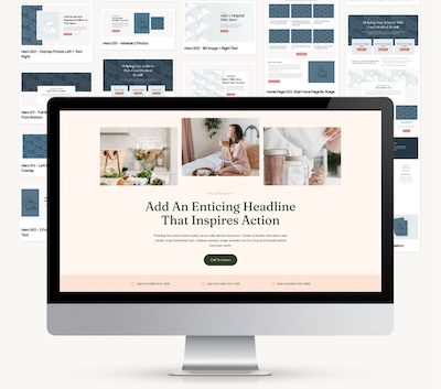 DIY website templates