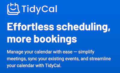 TidyCal