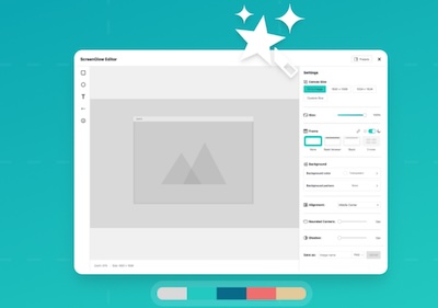 Screenglow media editor