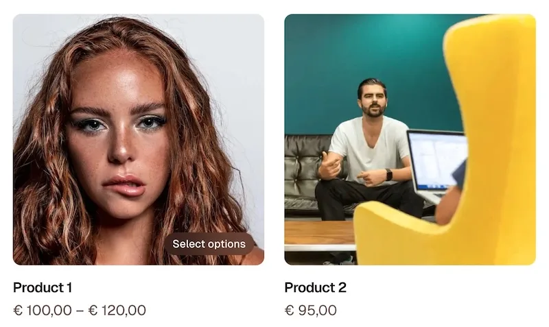 Ollie pro theme product view